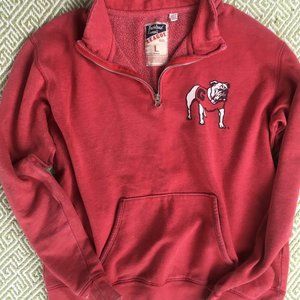 Quarter-zip University of Georgia Sweatshirt